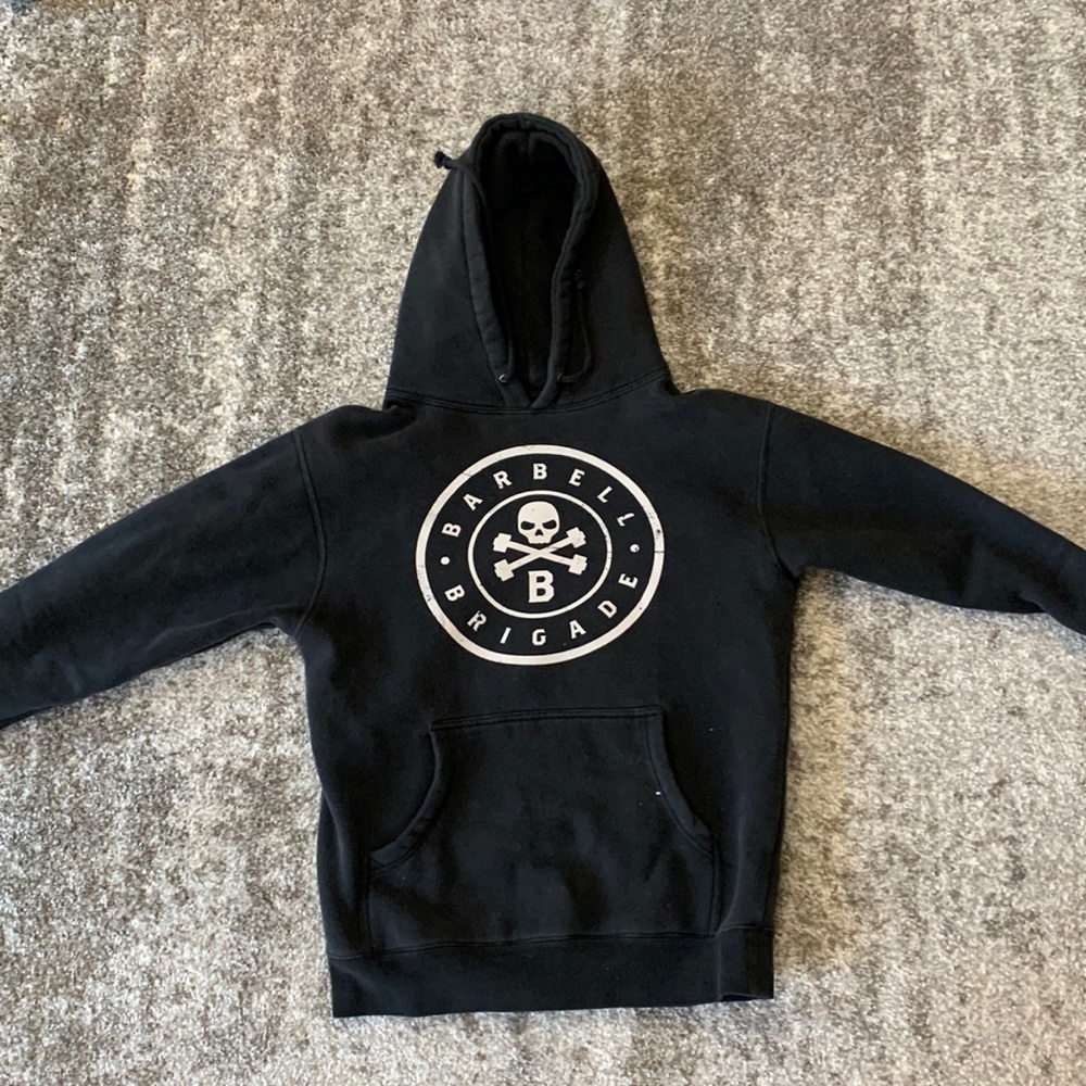 Original Barbell Brigade Black Hoodie